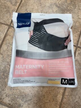 NEOtech Care Maternity Belt in Black & Beige